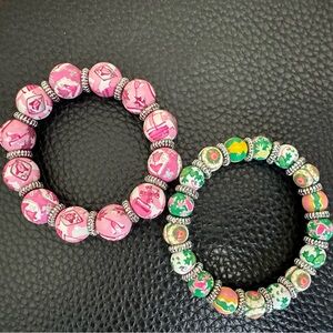 EUC Angela Moore bracelets